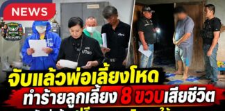จับแล้ว!! “พ่อเลี้ยงโหด” ทำร้ายเด็กชาย 8 ขวบ ออทิสติกเสียชีวิต พ่อร้อง “ปวีณา” ทวงยุติธรรมให้ลูกชาย